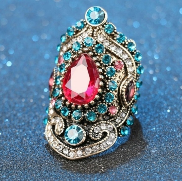 🔥LAST!🔥90s INSPIRED GOLD PLATED VEGA RING! - Picture 6 of 8